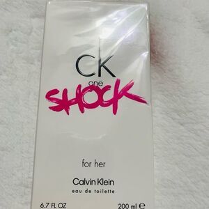 CK One Shock by Calvin Klein for Her 6.7 oz Spray EDT NEW in BOX